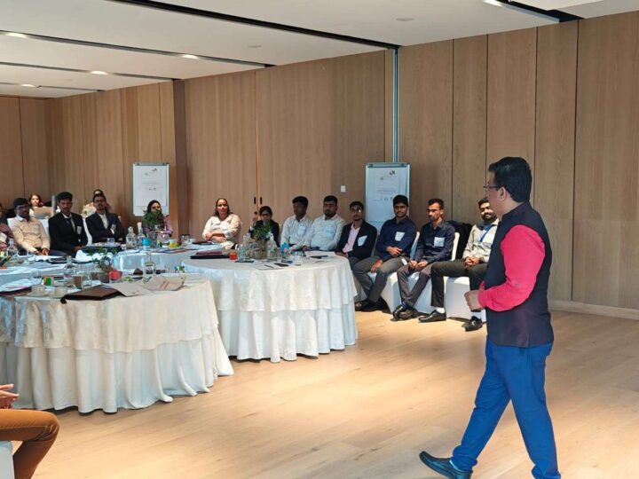 DimenZion3 facilitator conducting a leadership development session