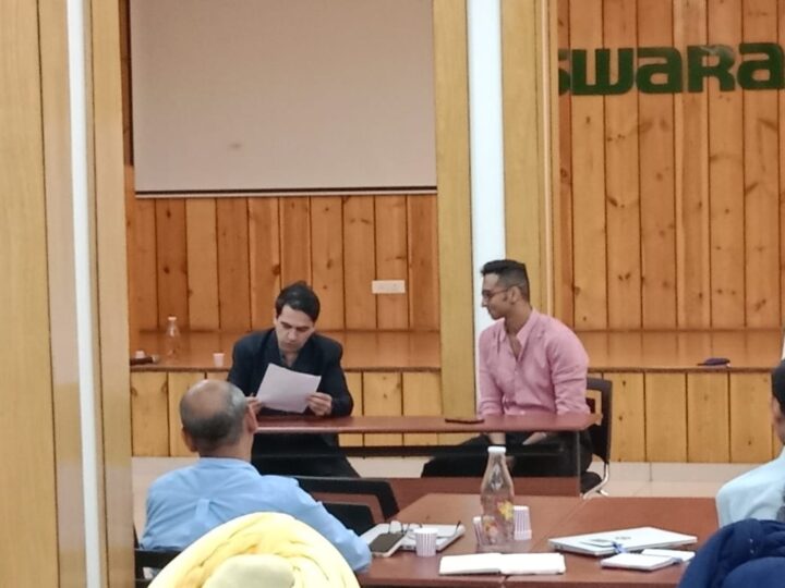DimenZion3 team performing a role play during a corporate training session